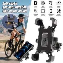 GPS Bicycle Motorcycle Handlebar Rearview Mirror Mount Bracket Mobile Phone Holder - Image 3
