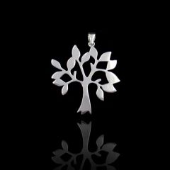 Two Stars Shape Silver Pendant Jewelry Dancing Non Fixed Pendant - Image 3