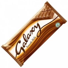 Galaxy Smooth Caramel Chocolate Block 135g | Galaxy Smooth Milk Chocolate BOX 24p X 40g - Image 1