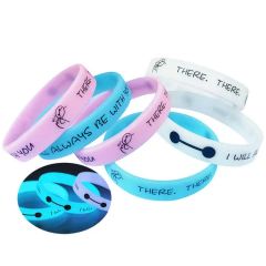 Fashion Custom Silicone Glow Bracelets - Image 2