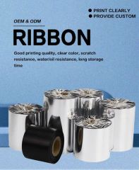 Factory Custom Thermal Transfer Printer Ribbons Barcode Premium Wax Ribbon for Garment Hang Tags - Image 1