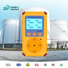 Advanced Quad Gas Monitor Four Sensor Multi Hazard Detection Gas CO2 MOQ 1 Set Origin China Brand Zhongan Model NO. - Image 1