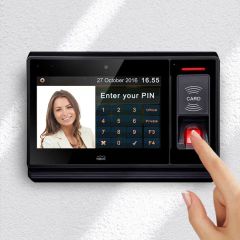 7 Inch Android Biometric Terminal Attendance and Access Control System with NFC RFID Reader - Image 1