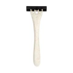 Ergonomic Vacation Rental High-Quality Hotel Lightweight Non-Slip Amenity Triple Blade Hotel Razor - Image 3
