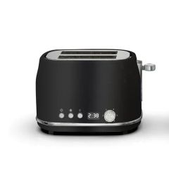 LED Display Time Watch Stainless Steel Smart Bread Toaster Machine 2 Slice Commercial Price Pop up Toaster Custom Toasters - Image 1