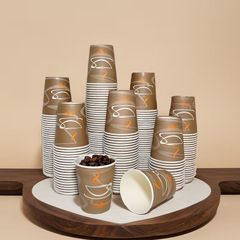 8oz Single Wall Hot Cup Height 92mm Top Diameter 80mm Finish Matte/glossy Bottom Diameter 56mm Standard White Price Usd - Image 2