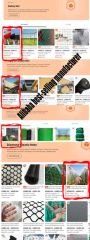 Shade Sails and Nets MOQ 10 Tons Raw Material HDPE HS Code 3926909090 Frame Material Net Technology Knitted Using Life 1 - 3 Year - Image 2
