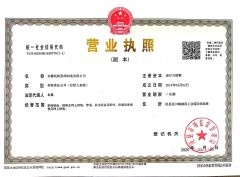 Business license certificate from Anhui Kaixuan Pumps Valve Manufacture Co., Ltd