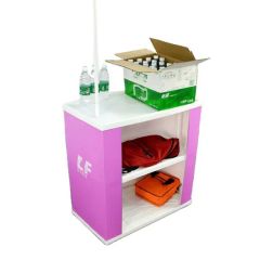 Portable Promotion Counter Table Foldable Booth Kiosk Good Selling Trade Show Display Banner Stand - Image 6
