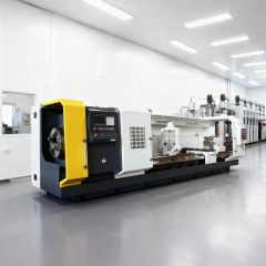 Qk1325 Large CNC Big Bore Lathe Machine for Metal Pipe Threading Pipe Thread Lathe - Image 2