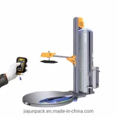 Fully Automatic Pallet Wrapper Equipment Power 1.5kw Weight 650kg Ramp Optional Condition New Model NO. X100 HS Code 84224000 - Image 4