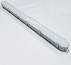 600mm Straight IP65 LED Batten 20W SMD2835 PC Frosted 50000H 5Y CE RoHS - Image 2