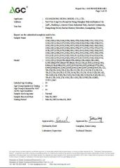 EN71 certificate from Shantou Cy Hobby Toy Factory