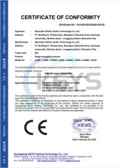 CE certificate from Shenzhen Winfor Canbo Technology Co., Ltd.