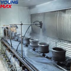 Non Stick Cookware Powder Coating Line Machine Trademark OEM Condition New Coating Paint Certification ISO HS Code 8424899990 - Image 2