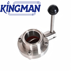 Sanitary Hygineic Inox Quick-Install Valve with Mult-position gripper/pull rod handle for Liquid Cooling Control - Image 6