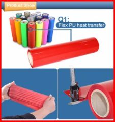 Signapex Heat Transfer PVC Vinyl Origin China HS Code 3919909090 Trademark SIGNAPEX Transfer Time 8-15s Thickness 100-130um - Signapex Technology Co., Ltd.