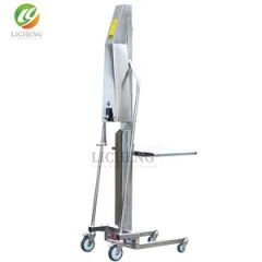 Durable 304 Stainless Steel Lightweight Hand Stacker with Wire Rope Winch - Wuxi Licheng Smart Technology Co., Ltd.