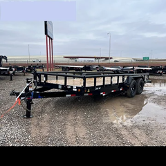 Flat Pack Containers / 8.5×24 14k Load Trail Flatbed Trailer - Image 1