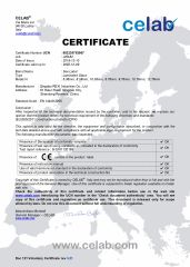 CE certificate from QINGDAO REXI INDUSTRIES CO., LTD.