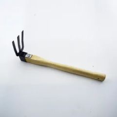 Mini Digging Tools 38cm Length Customizable Hoe Rake Cultivator Pick - Image 5