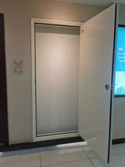 Shaft Door Fire Rated Powder Coated Fire Resistant Perlite Metal Doors - Image 2