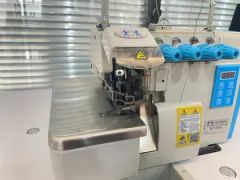 Overlock Motor Auto Sewing Machine 4Th Thread Double Needles Thin Material 1Y - Image 5