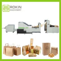 Bags Machine Paper Paper Sewing Machine Bag Speed High Origin China Long 260-530mm Material Paper Weight 8500 Kgs Width 130-330mm - Image 1