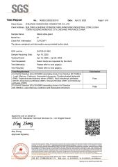 RoHS certificate from Zhejiang Hongxiang Connector Co., Ltd.