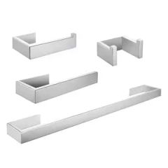 Wall Mounted Space Aluminium Extrusion Bathroom Towel Racks - Image 3