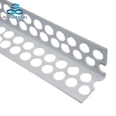 Reinforced Strength Angle Bead Fiberglass Coated PVC Corner Mesh for Building Renovation - Image 1