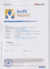 Audit Report certificate of Fujian Summit Metallic Material Science & Technology Co., Ltd – certificate photo, supplier certificates section