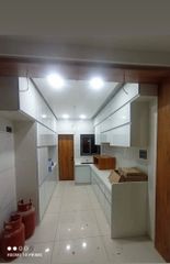 L-Shape Aluminium Glass Kitchen 10 20 Appearance Modern Material Aluminium Finish Type Polished Kitchen Design L-Shape Colour Red, Yellow, Blue, Natural, White, Purple, - Image 6