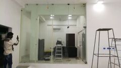 Office Dividers Material Steel Size customizable Color customizable Panel Thickness 1.5 mm Strength High Strength Door Provision With - Image 2