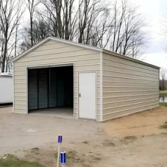 Custom Low-Cost Prefabricated Steel Structure Warehouse Building Prefab Garages Building Kits - Image 4