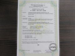 CE certificate of Yongkang Huaying Weighing Apparatus Co., Ltd. – certificate photo, supplier certificates section