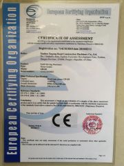 CE Motor Grader certificate of Xuzhou Shangheng Engineering Machinery Co., Ltd. – certificate photo, supplier certificates section