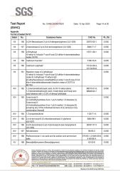 REACH Compliance certificate of CB (XIAMEN) INDUSTRIAL CO., LTD. – certificate photo, supplier certificates section