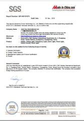 SGS certificate from Guangzhou Joint Key International Ltd