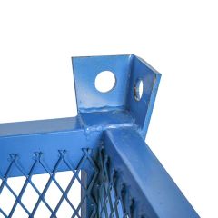 Stackable Steel Storage Cage with Mesh Wall for Scaffolding Parts - Image 5