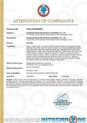 CE certificate from Shanghai Deyun Mechanical Equipment Co., Ltd