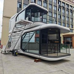 Smart Modern Capsule House Compact Luxury Pod Home with Intelligent Control for Hotel Accommodation and Urban Living - Image 1