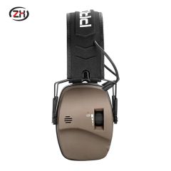 Slim Ultra Low Profile Compact Design Adjustable Range Shooting Hunting Hearing Protection Electronic Earmuffs - Image 4