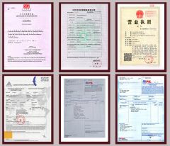 Qualification certificates certificate from DOVIN LIMITED