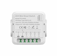 vmaxtel 4 Gang WiFi Smart Light Switch Hidden DIY Module Okos Smart APP Remote Control - Image 1