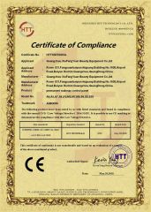 test creatificate certificate from Guangzhou Xiufangyuan Beauty Equipment Co., Ltd.