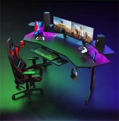 Gaming Tables Adjustable Height Computer Desk RGB Computer Desk - Image 1