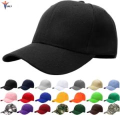 Best Seller OEM Coustom Logo Baseball Caps Adjustable Size Hats Running Workouts Outdoor Activities Hat Causal Plain Street Caps - Image 1