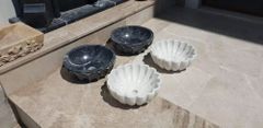 White Marble Table Top Wash Basin Shape Round Color White Material Marble Size 30 Inch (Dia) Finishing Polished Design Type - Image 9