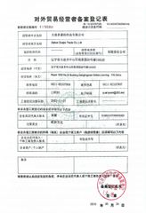 License Photo certificate from Dalian Duojia Trade Co., Ltd.